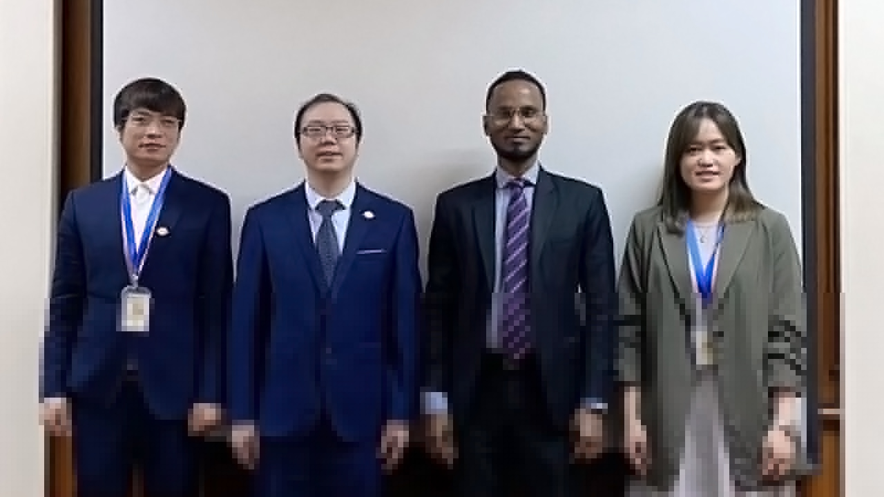 AGIN国际厅大会执委会执行秘书长何强一行访问马来西亚驻华使馆